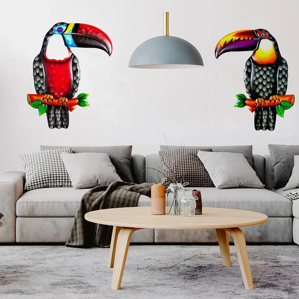 

3 шт., водонепроницаемые декоративные подвесные тропические птицы