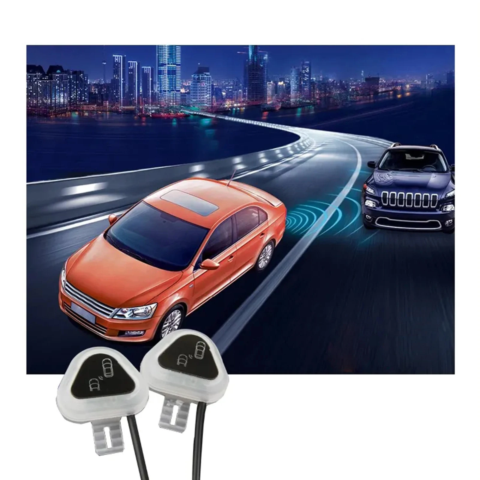 

Сигнальные огни BSD, система обнаружения слепых зон для автомобиля, аксессуары, система предупреждения о изменении полосы движения, предупреждающая лампа для безопасного вождения автомобиля
