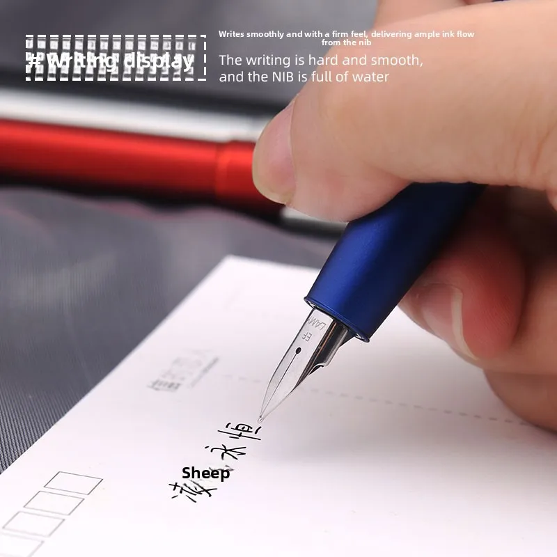 Фото Немецкая оригинальная серия Lamy Eternal Era Aion, ограниченная серия, гоночная зеленая тренировка, бизнес-офис, авторучка, офисные принадлежности №3