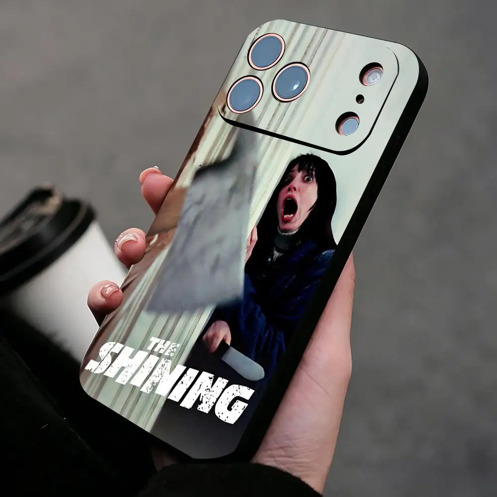 Чехол для телефона «Сияние» (классический дизайн) для iPhone 17, 16, 15, 14, 13, 12, X, XR, XS, 8 Plus, Mini, Pro, Max – мягкий, черный, противоударный (art.: 3920dcbd1aebd) - 3920dcbd1aebd