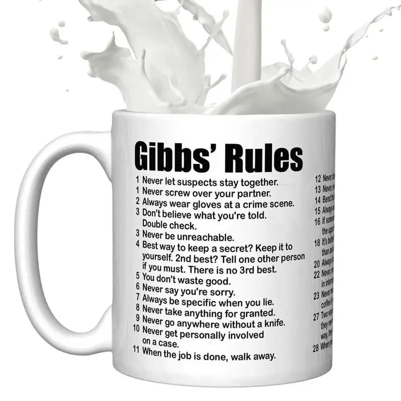 

Кружка для кофе gibb's Rules, портативные керамические чашки 350 мл, креативная кофейная кружка, кружки для жидкого молока, кофе, чая, посуда для напитков, офисные чашки