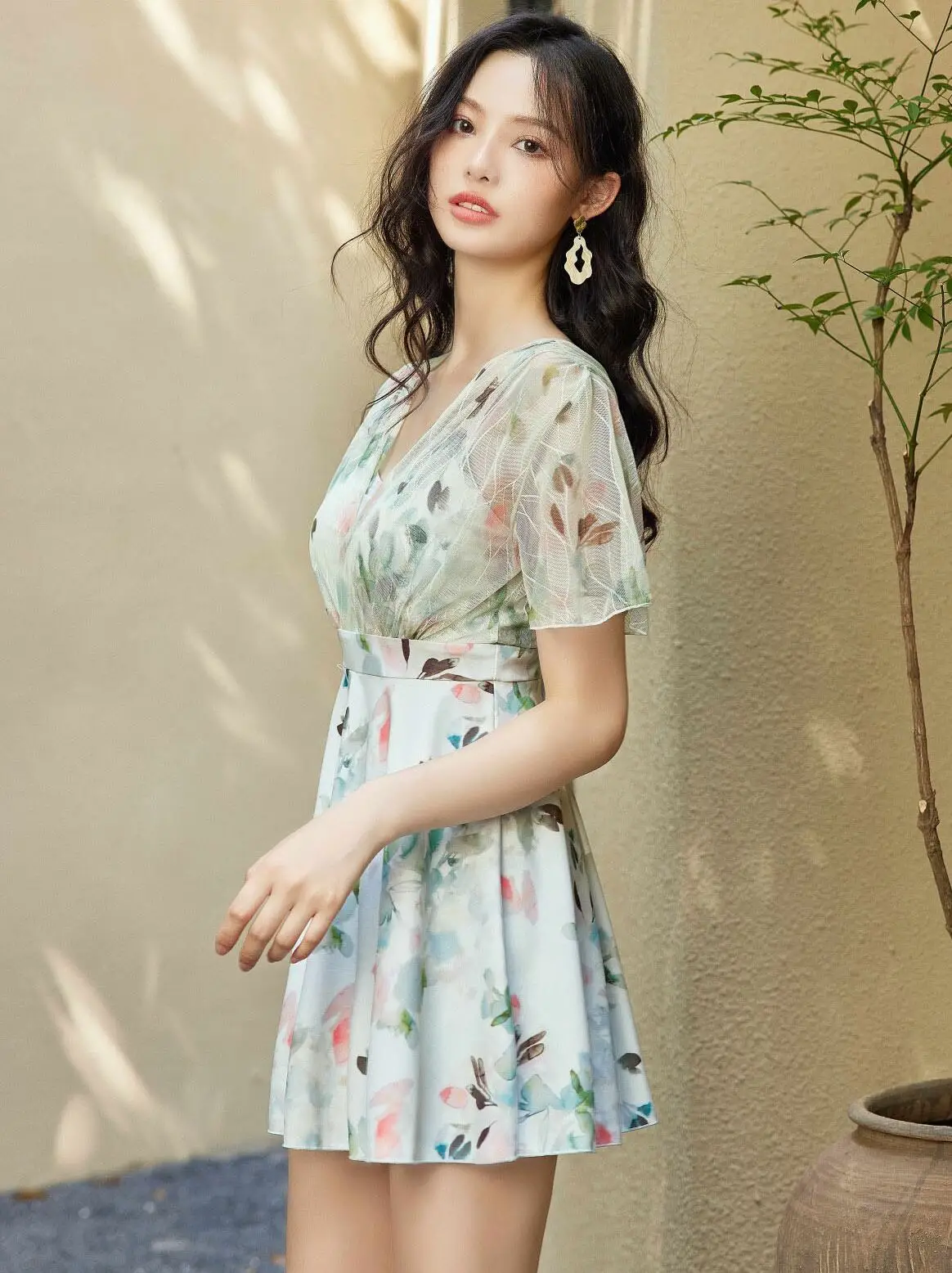 Купальник Trumpeter новинка 2024 аквапарк толстая сестра закрывающий живот цельный