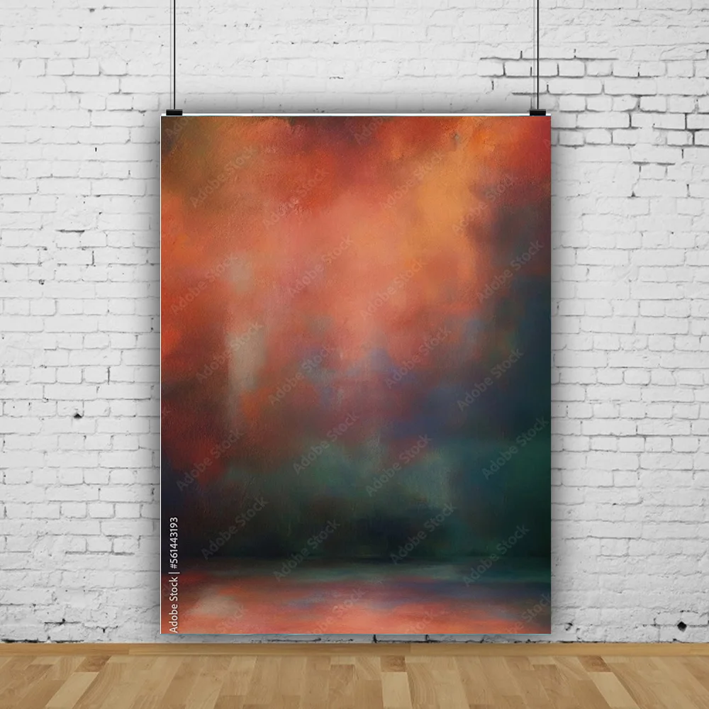 

Portrait Fabric Gradual Fold Retro Photography Background Newborn Portrait Photo Background Studio Props ADOB-10