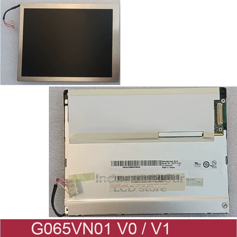 Фото G065VN01 V0 V1 Оригинальный 6,5-дюймовый ЖК-дисплей G065VN01 V.0 для Drager Fabius Анестезиологический экран G065VN01 V.1 №1