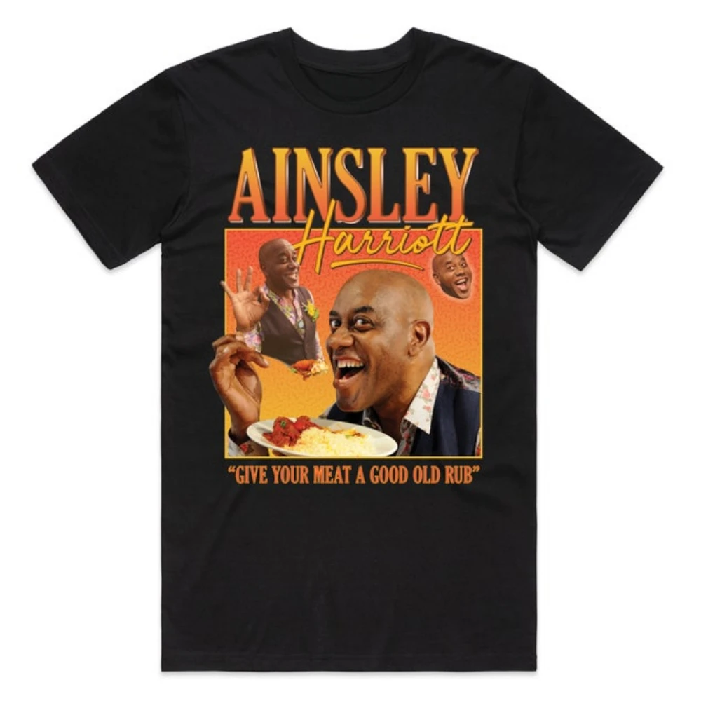 Футболка Laoyaoyifu Ainsley Harriott Homage Хлопок