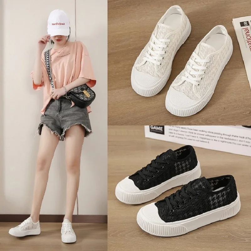 

2022 New Women's Cute Casual Shoes Fashion Classic Small Casual Canvas Shoes