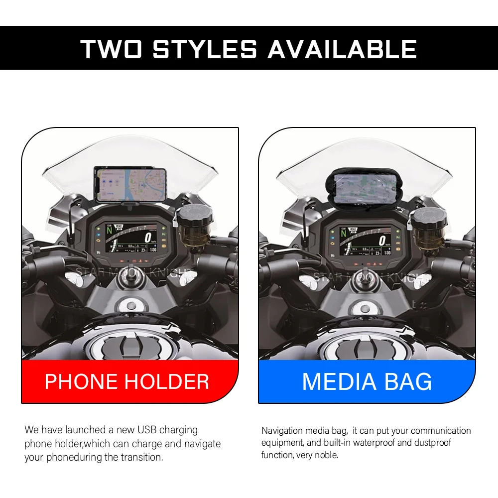 Moto Navigation Bracket For Kawasaki Ninja Z1000SX Z1000 Z 1000 SX 2017 2021 GPS Mobile Phone Holder Plate Stand Adapt Support |