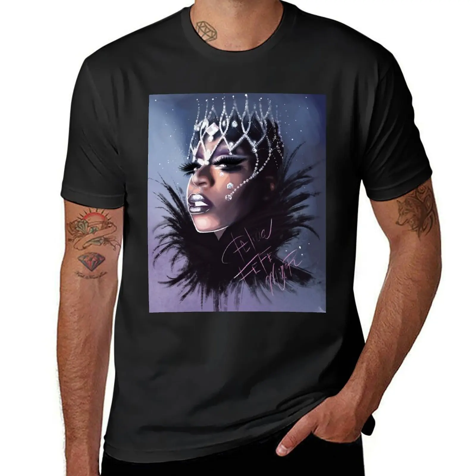 Футболка Фелиция минор цифровое искусство Карлос ГЗ футболка графика черные