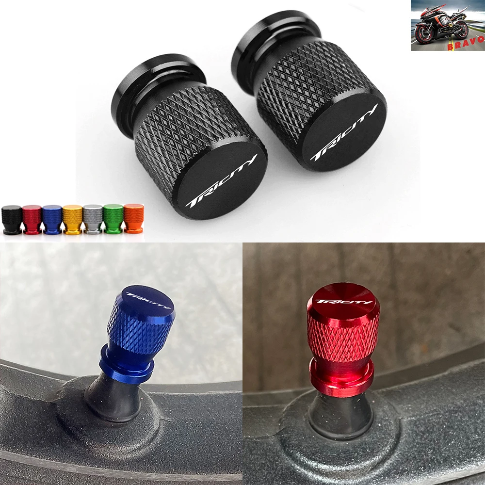 Алюминиевая крышка клапана колпачка воздушного порта для Yamaha Tricity 300 Tricity300 2015-2023