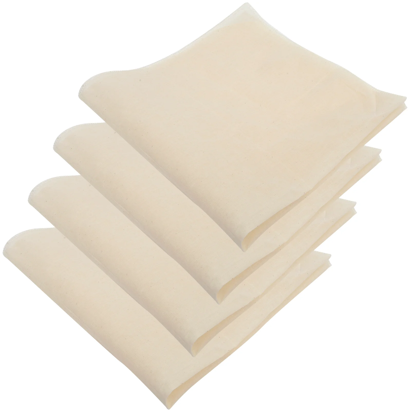 

4 Pcs Straining Cloth Cheese Cloths Tofu Bean Curd Residue Cheesecloth Cooking Soybean Milk Kitchen Pastry