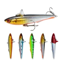 luya hard bait bionic bait 9cm 13 7g fishing lure eyes 3d sea fish lure rattling and vib for winter wobler fishing trout lures