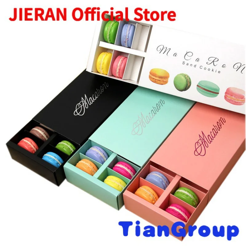 

Customized food storage macaron packaging box