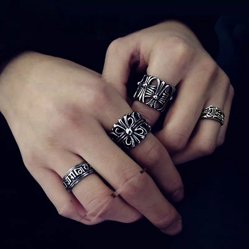 

Crowe talks a cross ring with a retro opening for a hipster couple ring and a punk for both men and women