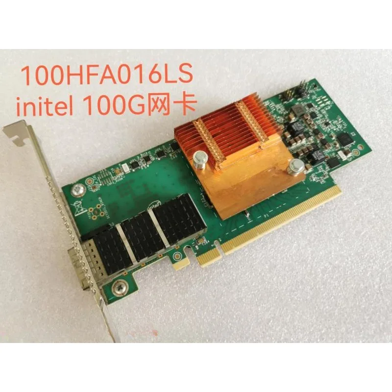 Карта сетевого интерфейса 100 ГБ 100HFA016LS 3.0 x16 1 канал - QSFP