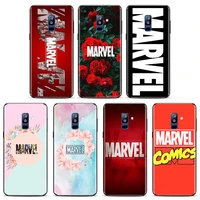 marvel logo art fashion phone case samsung galaxy a90 a80 a70 s a60 a50s a30 s a40 s a2 a20e a20 s e silicone cover