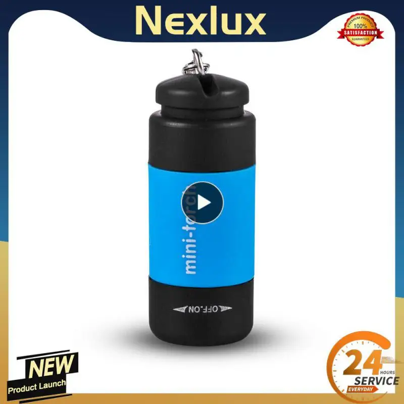 

Super Mini USB LED Flashlight 0.5W ABS Portable Outdoor Waterproof IPX3 Rechargeable Multi Color Keychain Torch Night Light