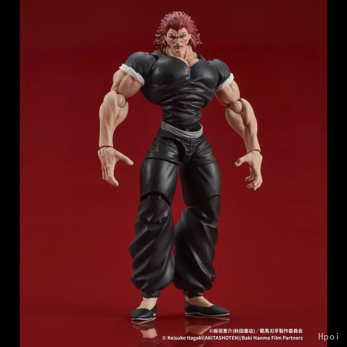 Фото Оригинальная коллекционная фигурка DIG DIGACTION Baki The Grappler Hanma Yujiro 1/24, аниме-модель, подарок, в наличии №4