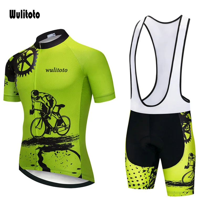 

Men's and Women's Breathable Cycling Suit Riding Top and Shorts