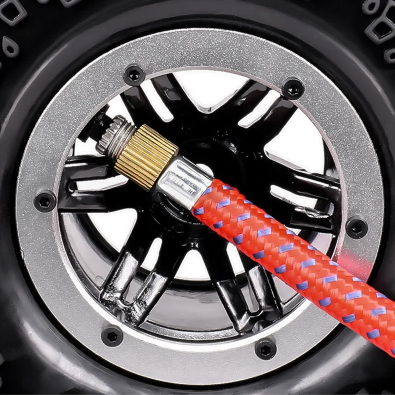 4 шт. SCX10 AX10 надувные 114 мм 1 9 дюйма пневматические шины Beadlock для 1/10 RC Гусеничный