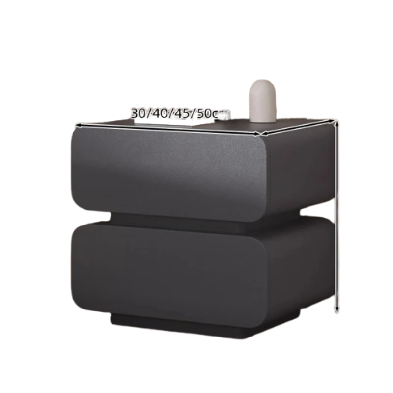 Белые мобильные тумбочки для спальни скандинавский современный прикроватный