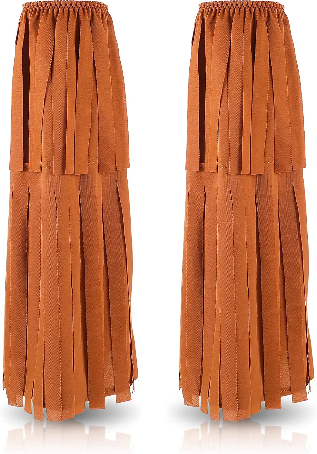 Коричневый ретро-рок хиппи чехол для ботинок с бахромой 80-х годов музыкальный