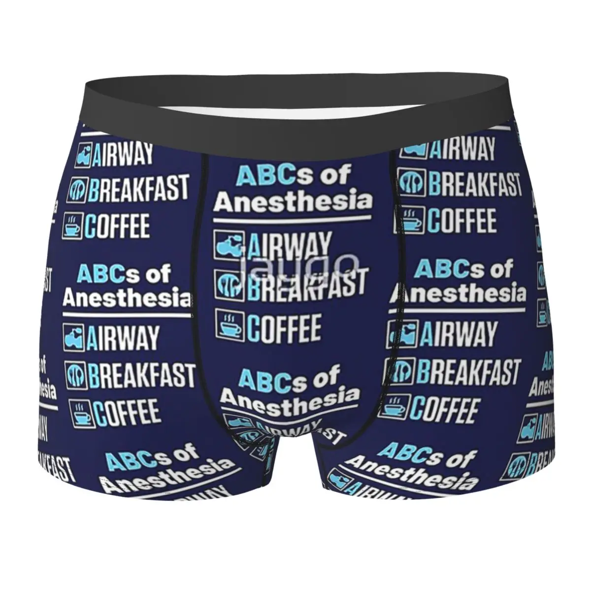 Трусы-боксеры шорты для анестезиолога анестезиологии трусы врача и медсестры