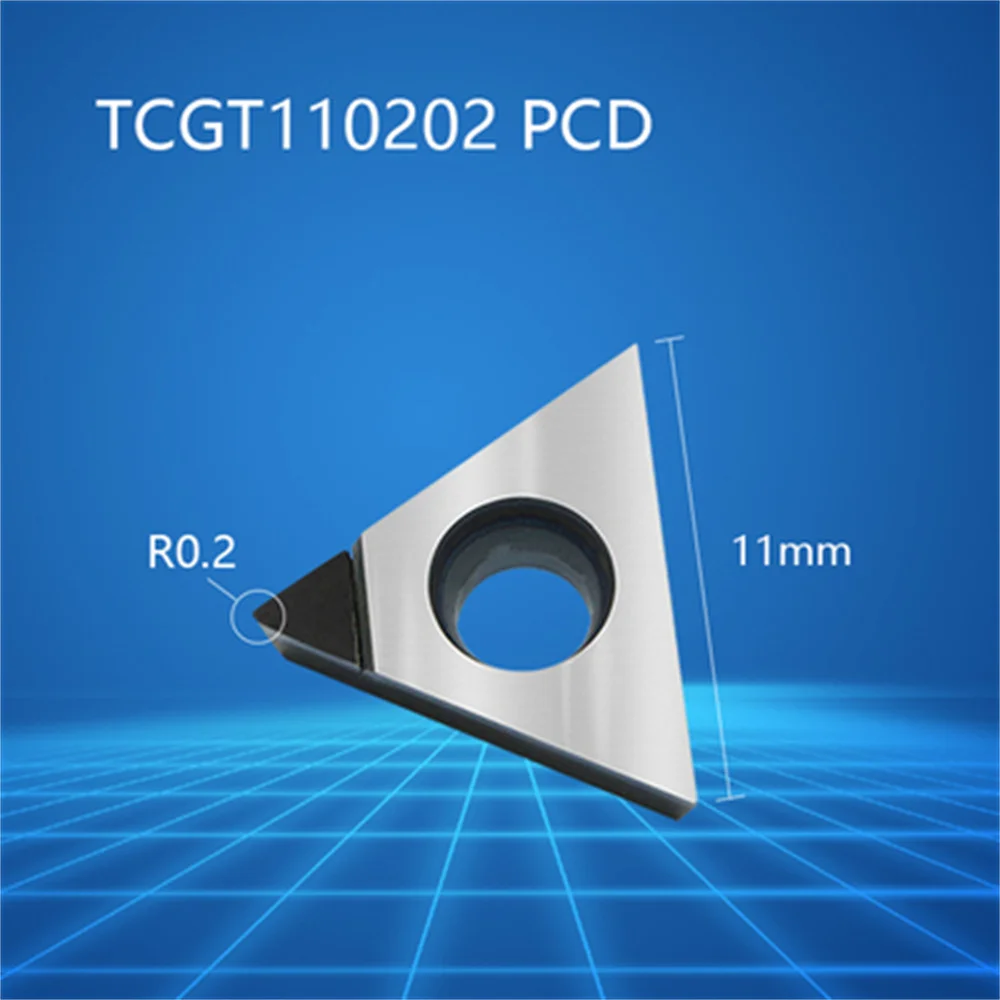 100% The real thingске TCGT060104/TCGT080202/090204/TCGT110202/TCGT110204/TCGT16T302/TCGT16T304/TCGT16T6308 PCD 2 шт./корд. |