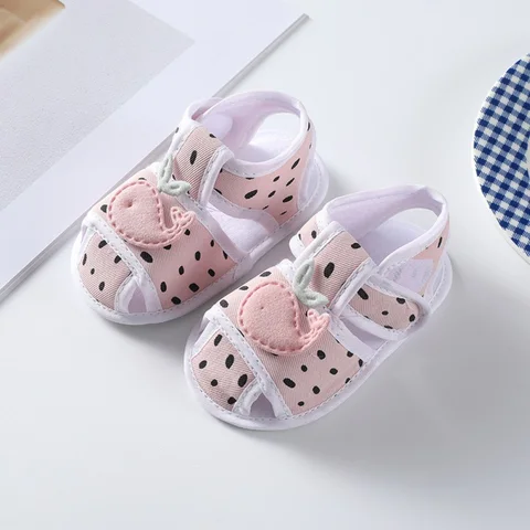 Летняя обувь для новорожденных девочек