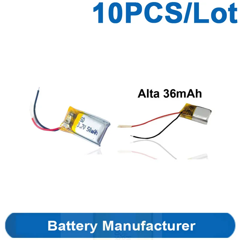 

10PCS/Lot "0" Cycle 36mAh 45mAh Battery For Fitbit Alta HR Smart Sport Watch Batterie Accumulator AKKU