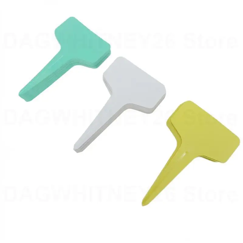 6x10 см 50x Т-маркеры для растений водонепроницаемые таблички бирки пластиковые