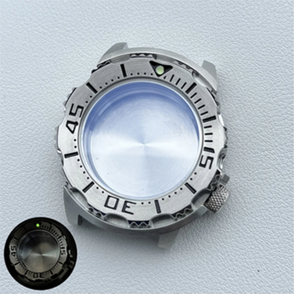 

New Stainless Steel Watch Case With/No Strap for NH35 NH36A Movement Modified Case Watch Accessories