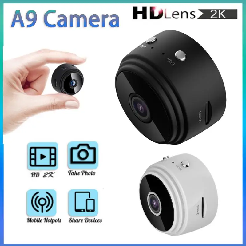 

Беспроводная мини-камера A9 с поддержкой Wi-Fi, 2k, 1080p