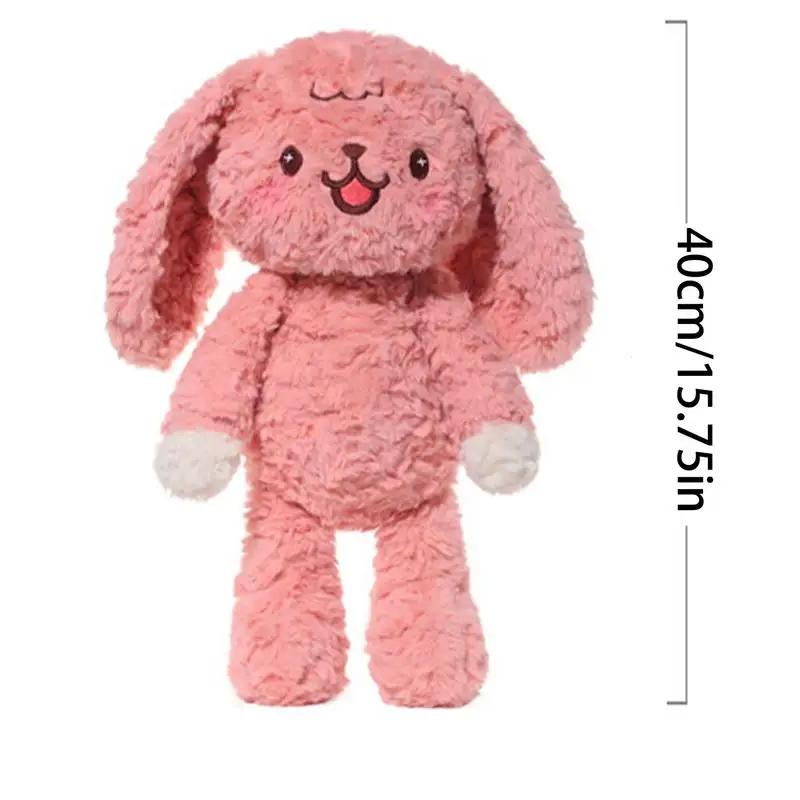 Плюшевая двусторонняя плюшевая игрушка-кролик с длинными ушками мягкая