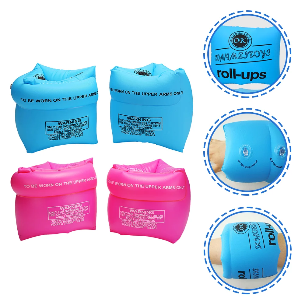 

Arm Swimming Inflatable Bands Sleeves Swim Rings Floats Floater Water Floaties Tube Armlets Wings Float Floating Pool Floatation