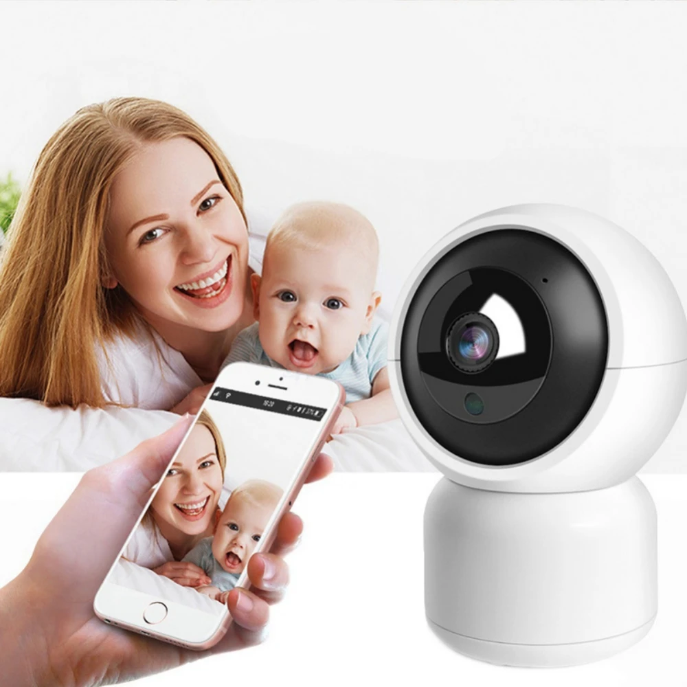

2MP Home Camera Real-Time 10800P WiFi Wireless Cameras APP Control Infrared Night Vision Cameras for Home Security Baby Monitors