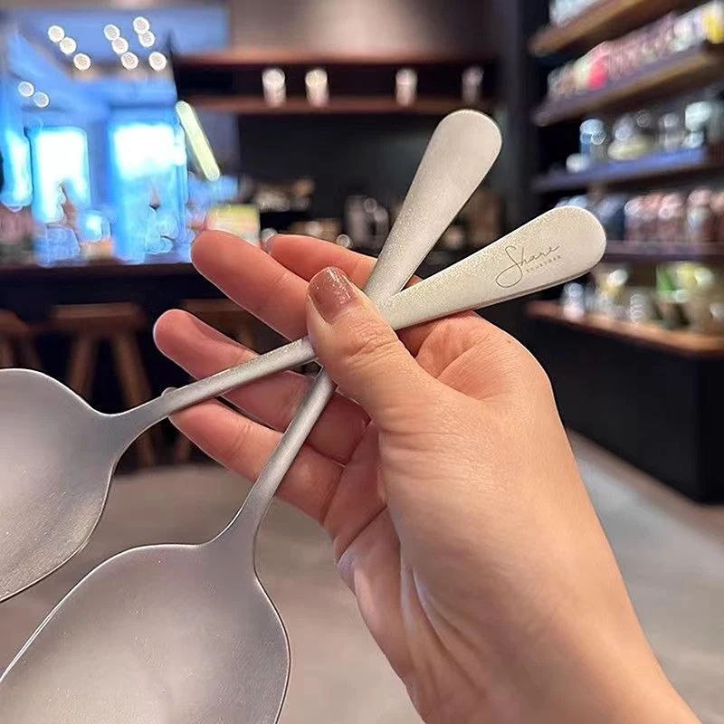 Ложка для супа из нержавеющей стали зеркальная полированная столовая посуда