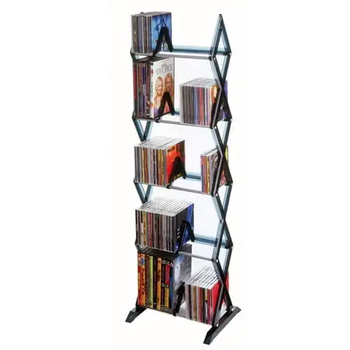 

5 Tier 90 Media Rack in Smoke (64835195)
