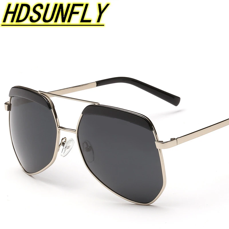 

Polarized Sunglasses Men Women Aviation Metal Frame Fashion Rays Brand Designer Driving Sun Glasses Goggle UV400 Anti-UV Eyewear