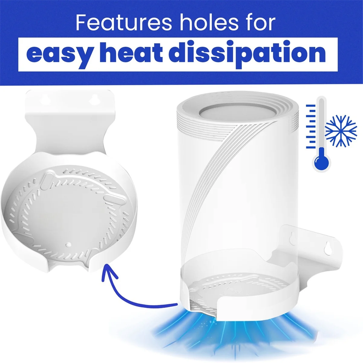 Настенный кронштейн для маршрутизатора подходит TP Link Deco BE63/BE65/BE10000 сетка Wi-Fi7