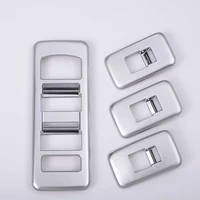 car accessories interior window lift switch frame cover trim for land rover range rover sport 2014 2017 plastic chrome 4 pcs