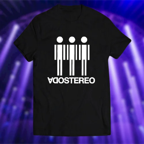 

New Soda Stereo Logo Men's T-shirt Short Sleeve