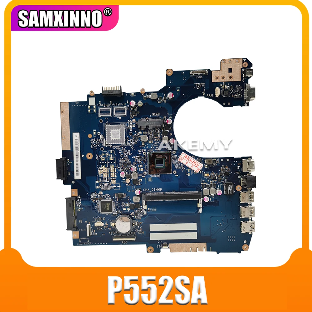 

Материнская плата SAMXINNO для ноутбука Asus P552S P552SA PRO552SJ, материнская плата, полностью протестирована перед отправкой