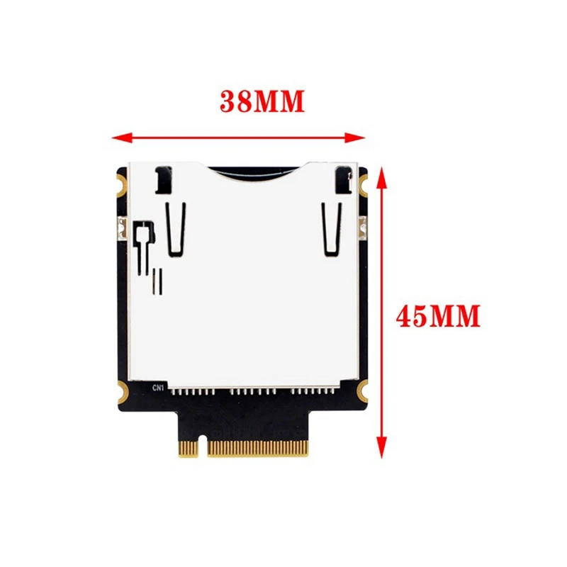 Адаптер удлинителя Cfexpress Тип B на NGFF M2 Mkey Nvme 38x45x3 0 мм поддержка Pcie 4 X2