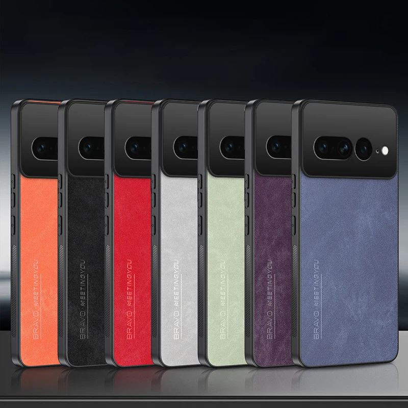 Кожаный чехол для Google Pixel 9 Pro XL 7 6 8 8a 7a 6a защитный телефона GGX8B GZC4K GQ57S