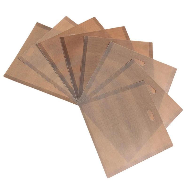 

8 Pack Reusable Toaster Bags for Grilled Cheese Sandwiches - Non Stick Grilled Cheese Toaster Bags Reusable