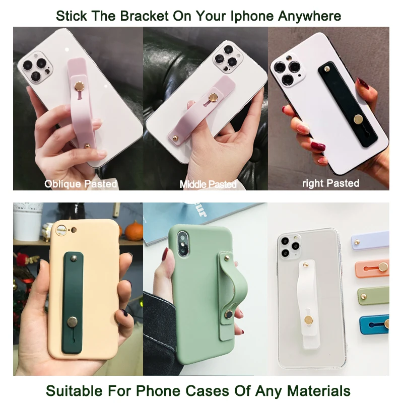 Отличный универсальный ремешок на запястье для iPhone рукоятка палец samsung