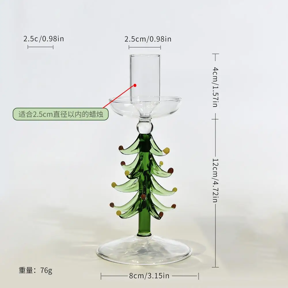 

Стеклянные подсвечники скандинавские елочки