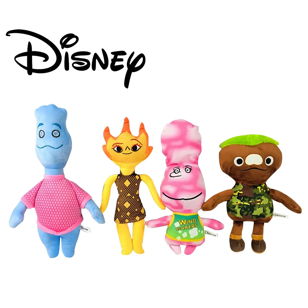

25-35CM Disney Pixar Elemental Plush Toy Crazy Element City Plush Cartoon Stuffed Doll Toy Anime Dolls Gift for Birthday Gift