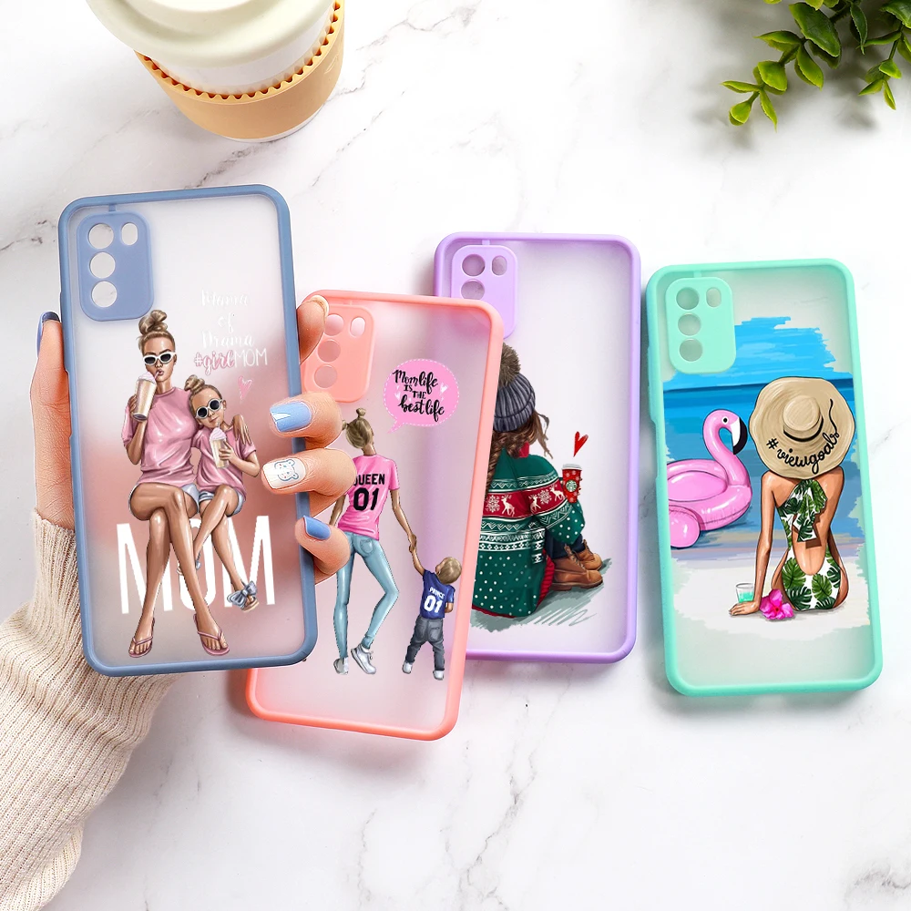 

Case For Xiaomi Redmi Redmi 9 Case Funda Xiaomi Poco X3 Pro F3 Case Mom Phone Case For Redmi Note 10 9 8 Pro 10S 9S 9C NFC Cover