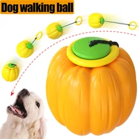 1pcsindestructible pet dog ball drag ball training toy pet chew toy play interactive fun toy dog supplies belt conveyor rope